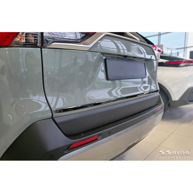 Avisa Zwart Chroom RVS Kofferbak Sierlijst  Toyota RAV4 V (A5) 2018-