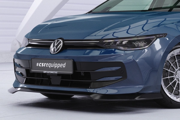 Voorspoiler | Bekerspoilerlip met ABE voor VW Golf 8