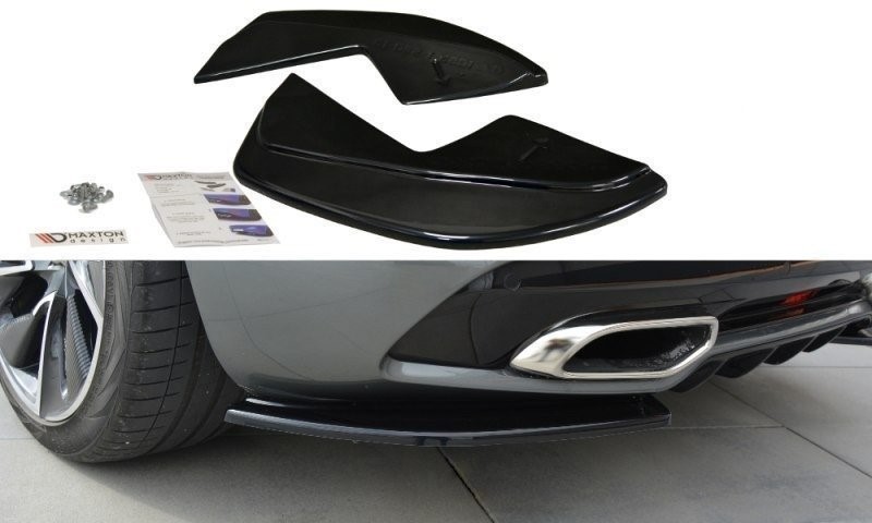 Achterzij Spoilers Citroen DS5 Facelift Glanzend Zwart