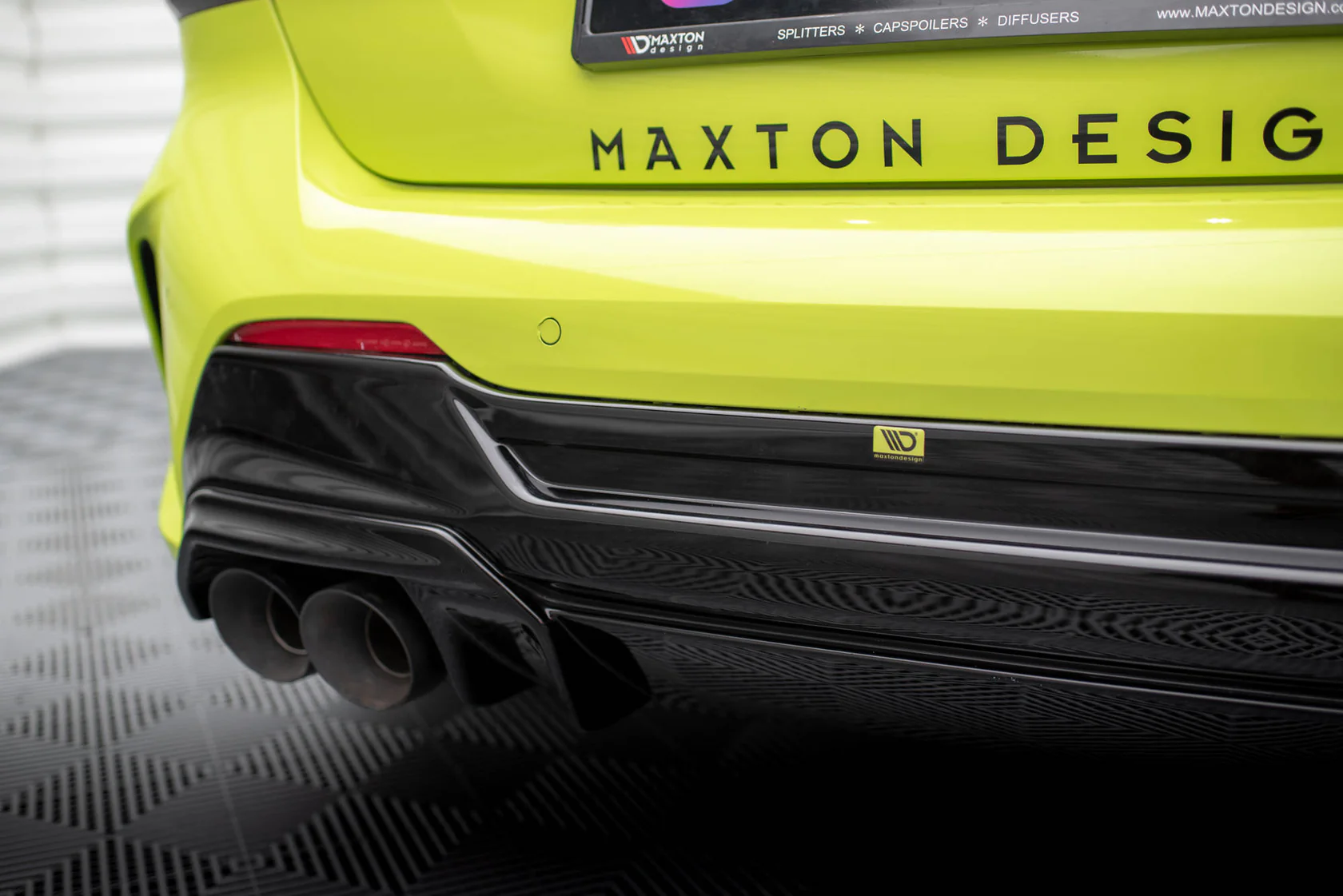Diffuser V.2 BMW M135i F40 + Milltek Sport Exhaust