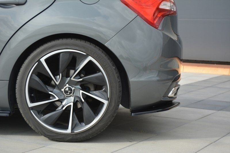 Achterzij Spoilers Citroen DS5 Facelift Glanzend Zwart