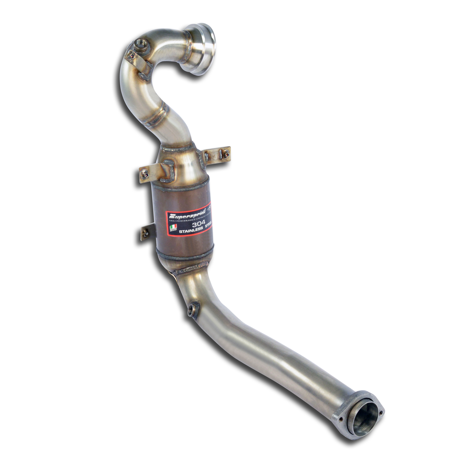 ALFA ROMEO MiTo 1.4i T MultiAir (135 Hp) 2009 -> 2014 Turbo downpipe kit + Metallic catalytic conver