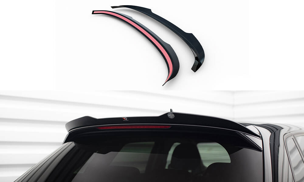 Spoiler Audi A3 8V Sportback FL 16-20 Maxton Glans Zwart