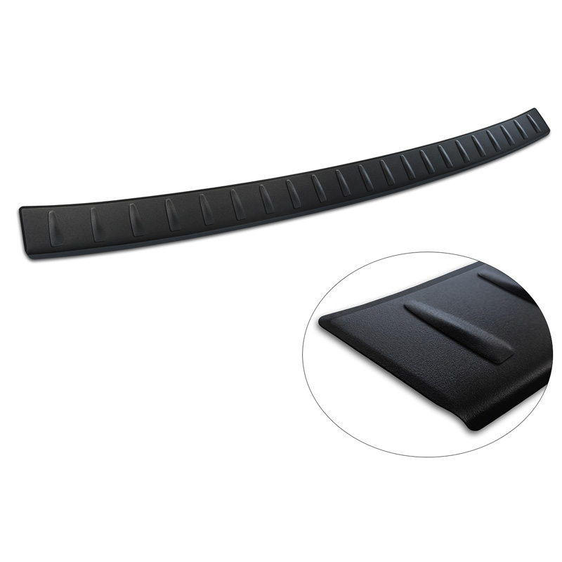 Matzwart RVS Achterbumperprotector  Mercedes GLC II (X254) 2022- 'Ribs'