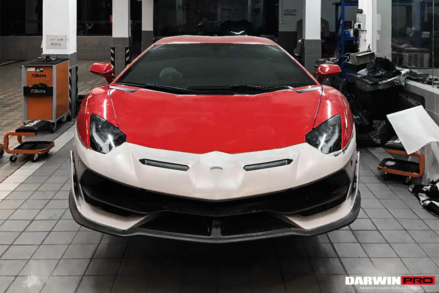 Lamborghini Aventador LP700 Coupe SVJ Style Deels Carbon Fiber Aero Full Kit  2011-2016