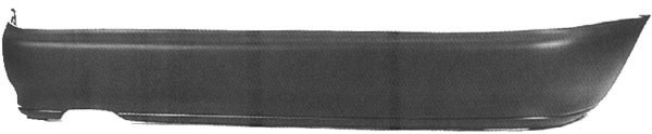 AchterBumper LANCER, 92-96 SPUITBAAR/ZWART