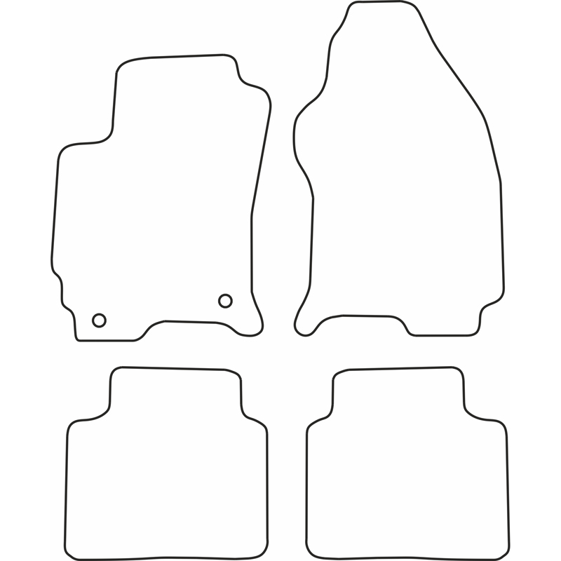 Automatten Ford Mondeo 00-