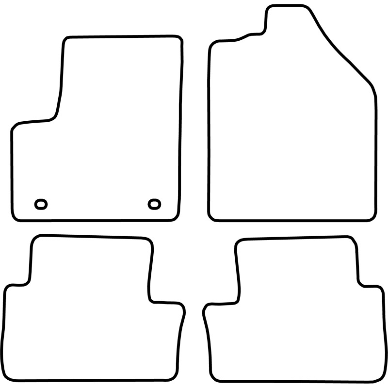 Automatten  Ford Tourneo Connect 2003-2010