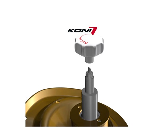 Schroefset Koni VW Transporter T5 & T6 Geel T32