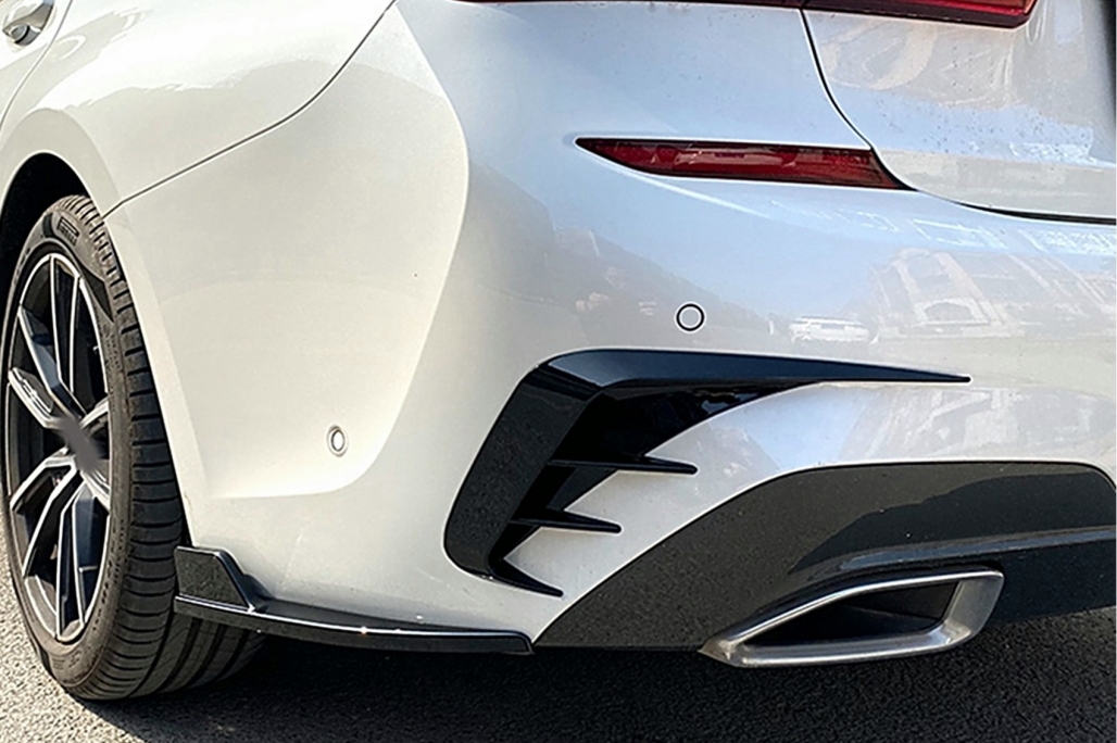 Canards BMW 3 Serie M Pakket G20 G21 Glans Zwart