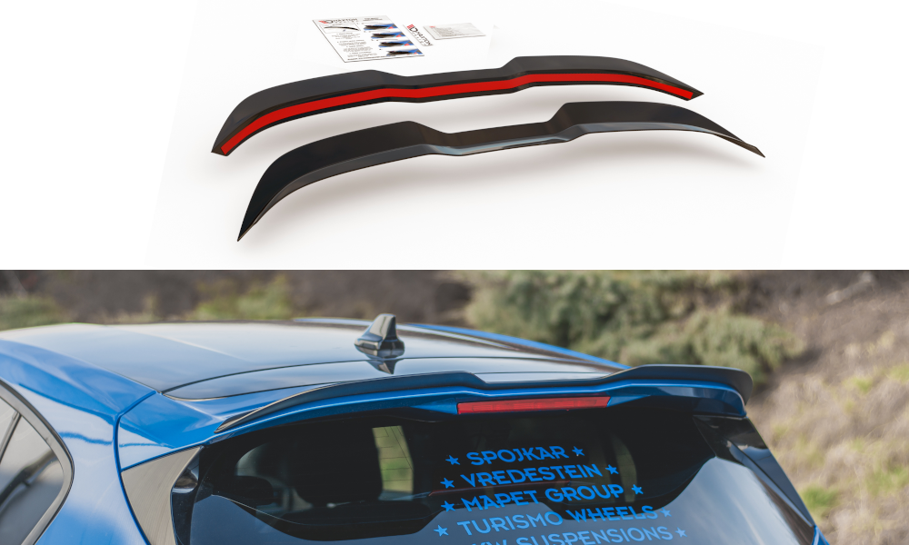Spoiler V.1 Ford Focus ST MK4 Maxton Glans Zwart