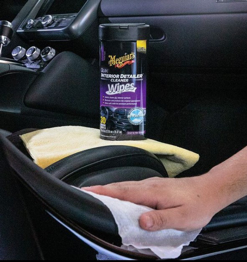 Meguiar's Quik Interior Detailer Cleaner Wipes