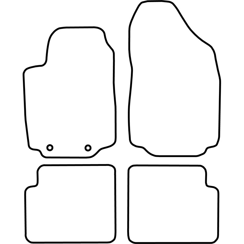 Automatten Velours  Fiat Stilo 2001-2008