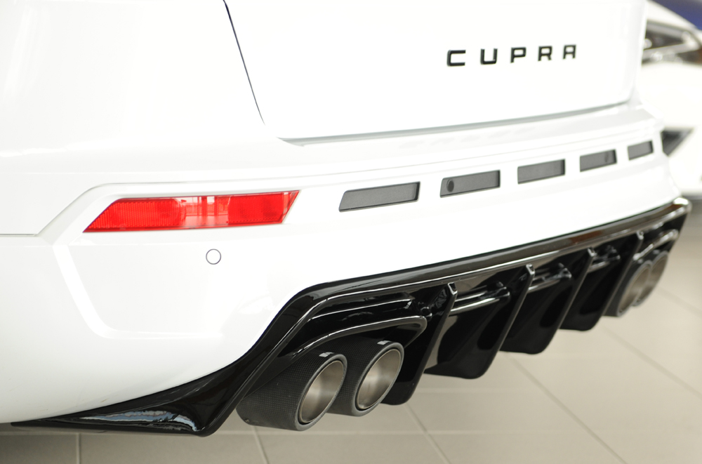 Diffusor Seat Ateca 5FP Cupra Rieger Glans Zwart