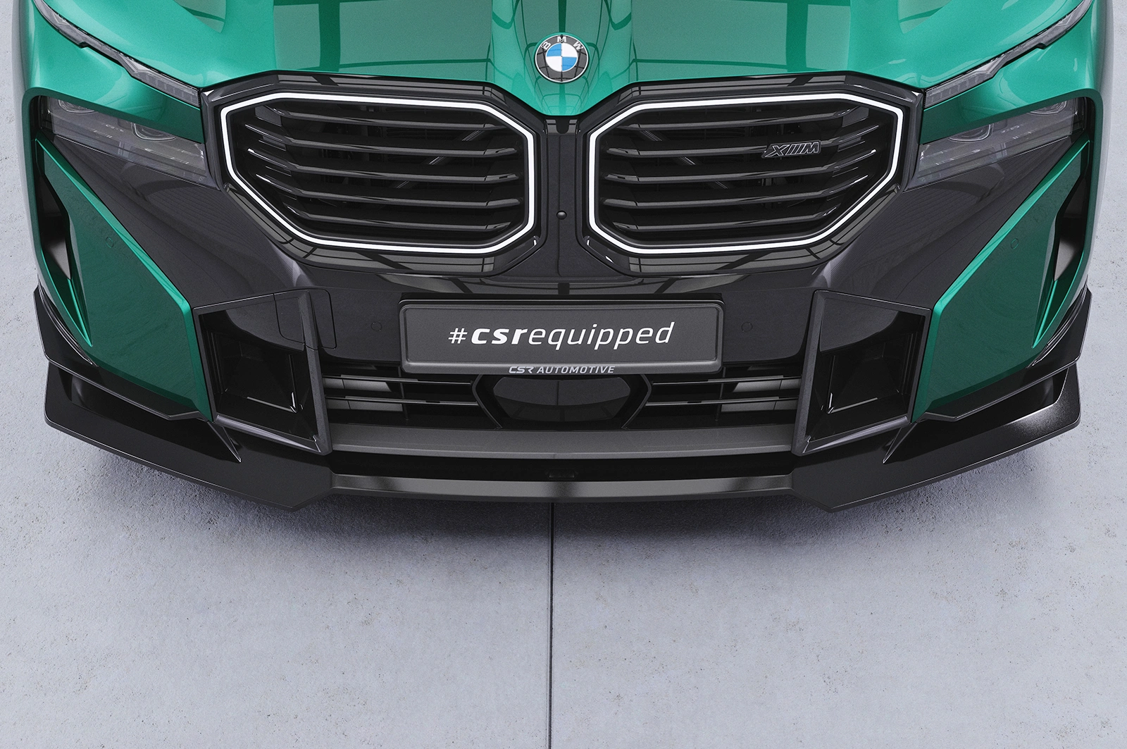 Voorspoiler BMW XM G09 Glans Zwart (2022)