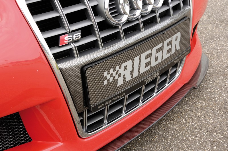 Spoilerzwaard voor Voorbumper Audi S3 ABS Rieger