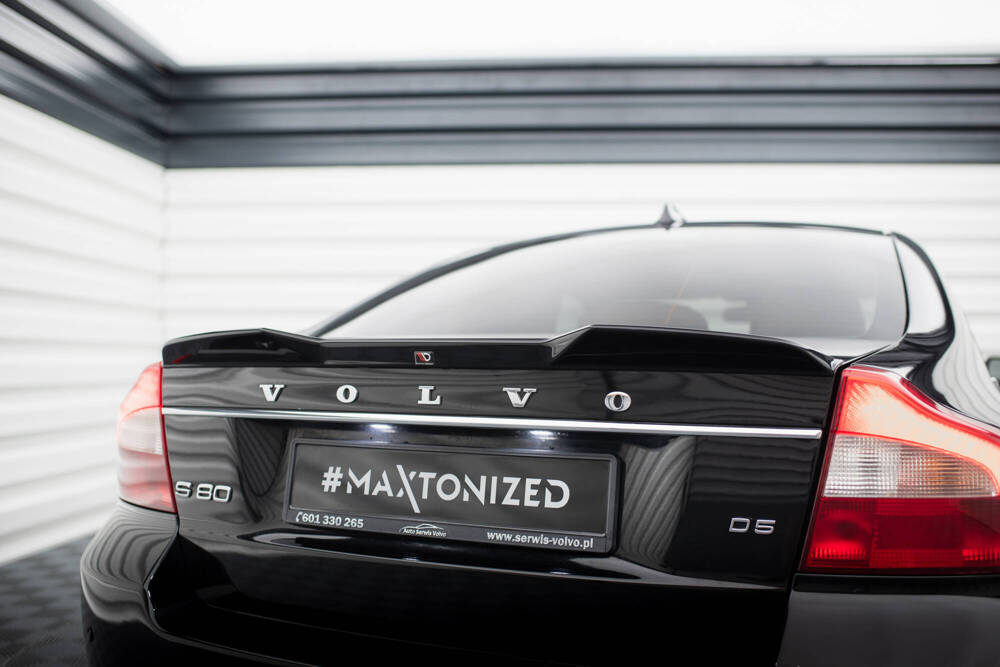 Spoiler Volvo S80 Maxton Glans Zwart