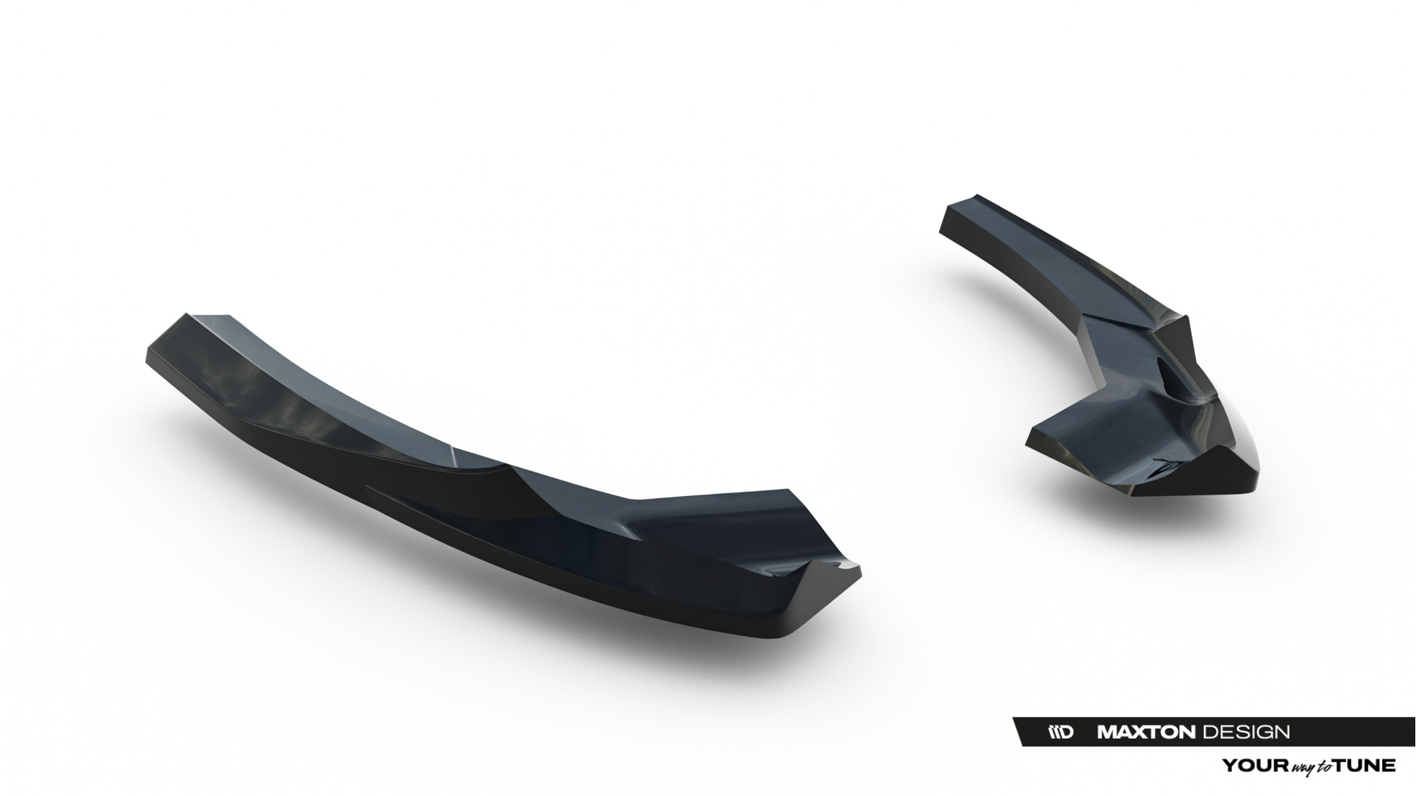 Zij-Diffuser Audi RS3 Sportback 8Y Facelift Maxton Glans Zwart V.1