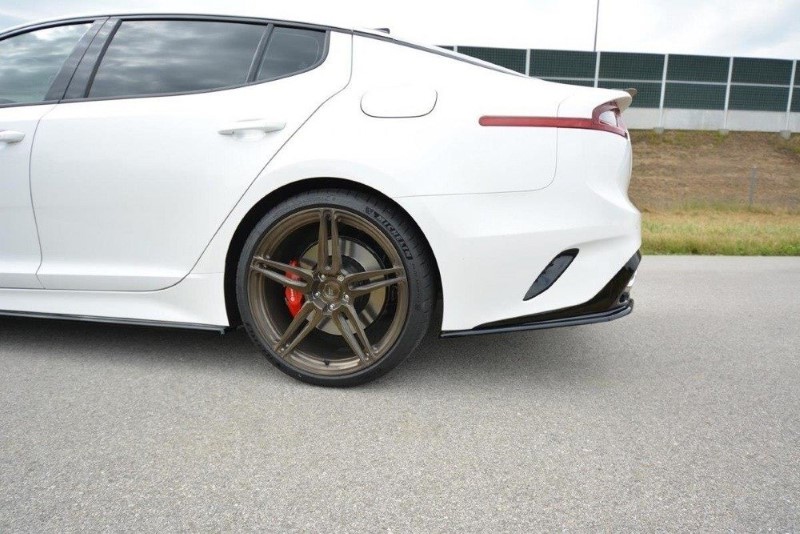 Achterzij Spoilers KIA Stinger GT Glanzend Zwart