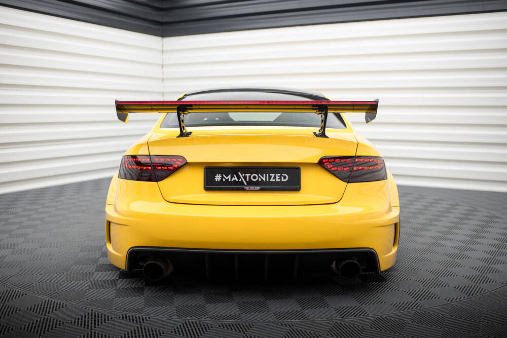 Carbon Spoiler + Led Audi A5 Coupe 8T