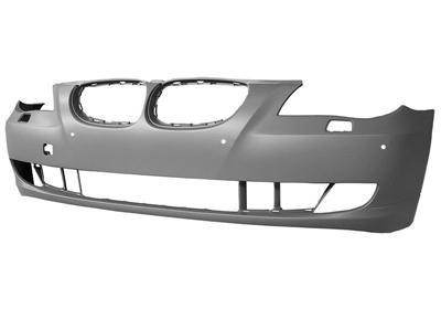 voorbumper, in primer, PDC, 04/2007-BMW 5 serie E60/E61, 2003-20