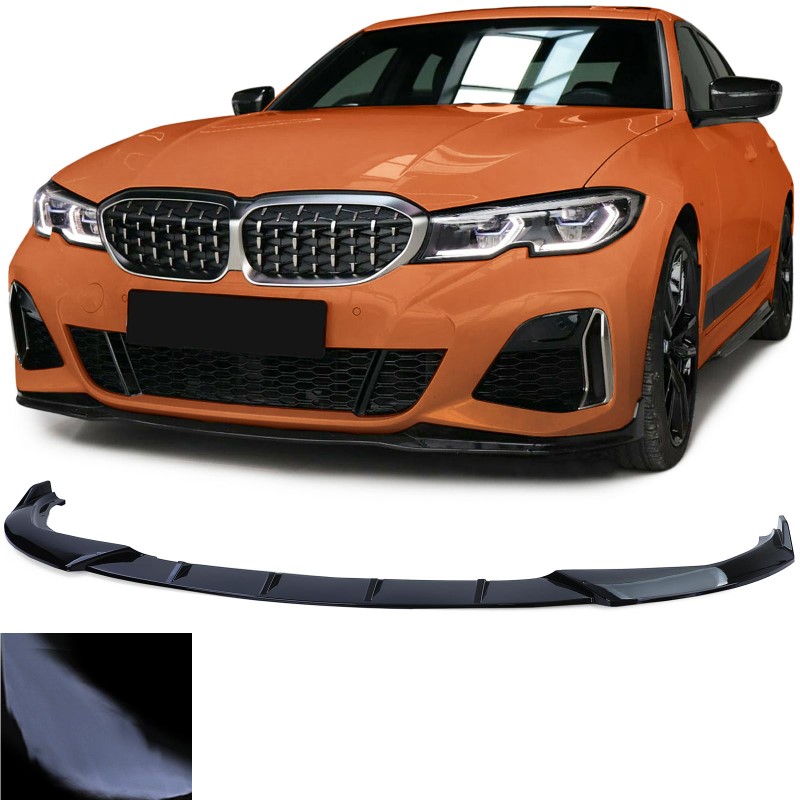 Voorspoiler BMW 3 Serie G20 Glans Zwart M-Pakket