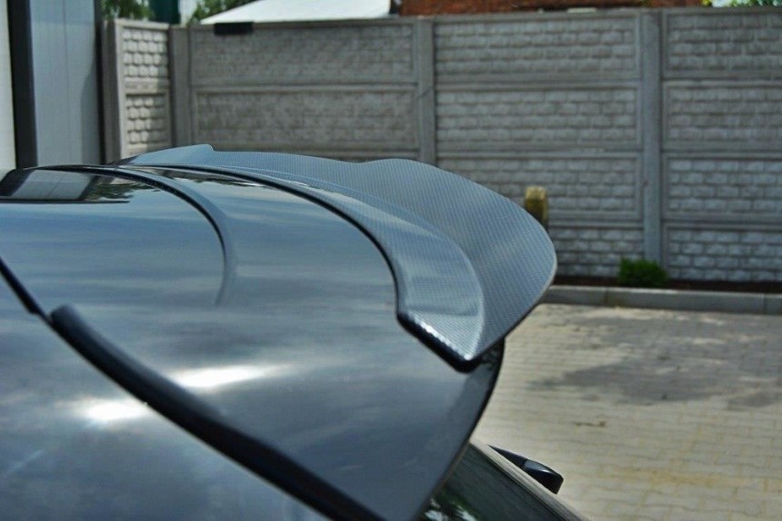 Spoiler cap Seat Leon Cupra 5F Maxton Design glans zwart