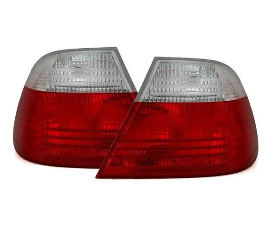 Luces traseras BMW E46 sedan 98-01 rojo/blanco