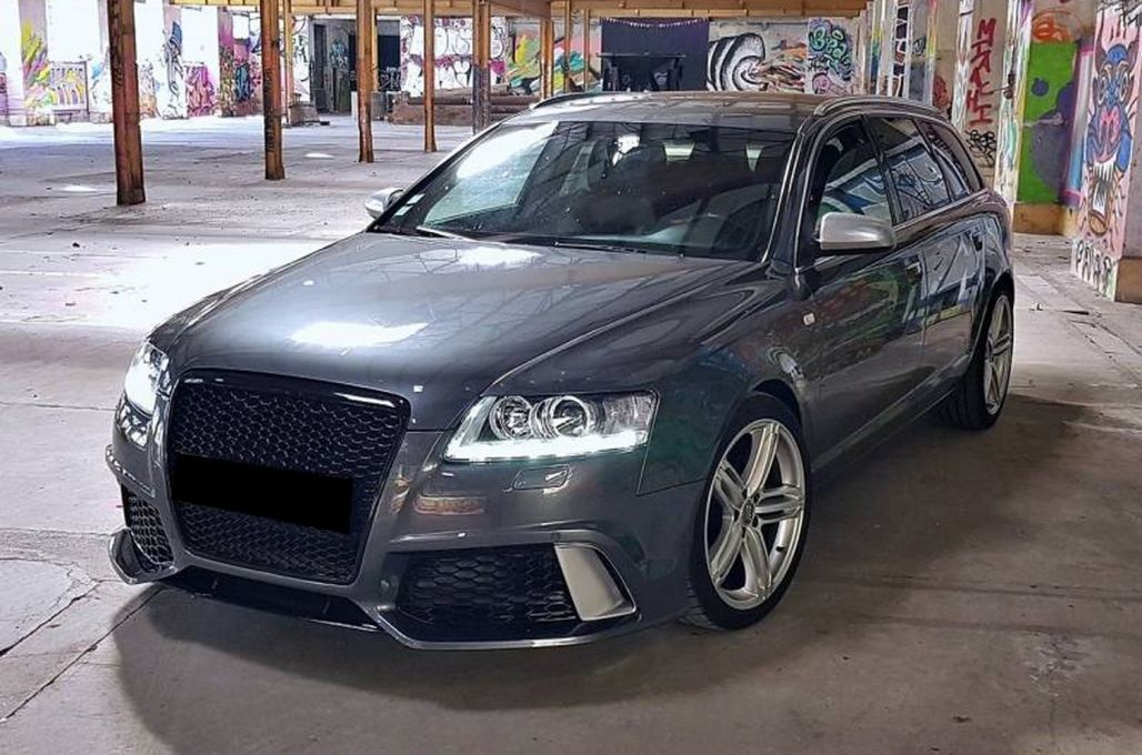 Bumper voor Audi A6 4F 08-10 PRIMED