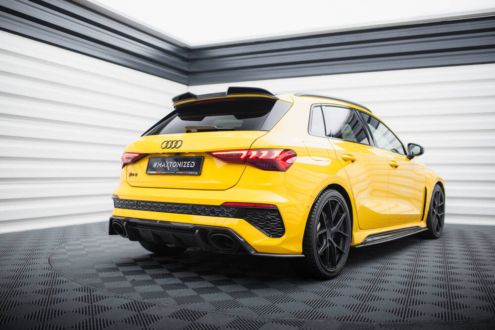 Carbon Fiber Achterzij Spoilers Audi RS3 Sportback 8Y