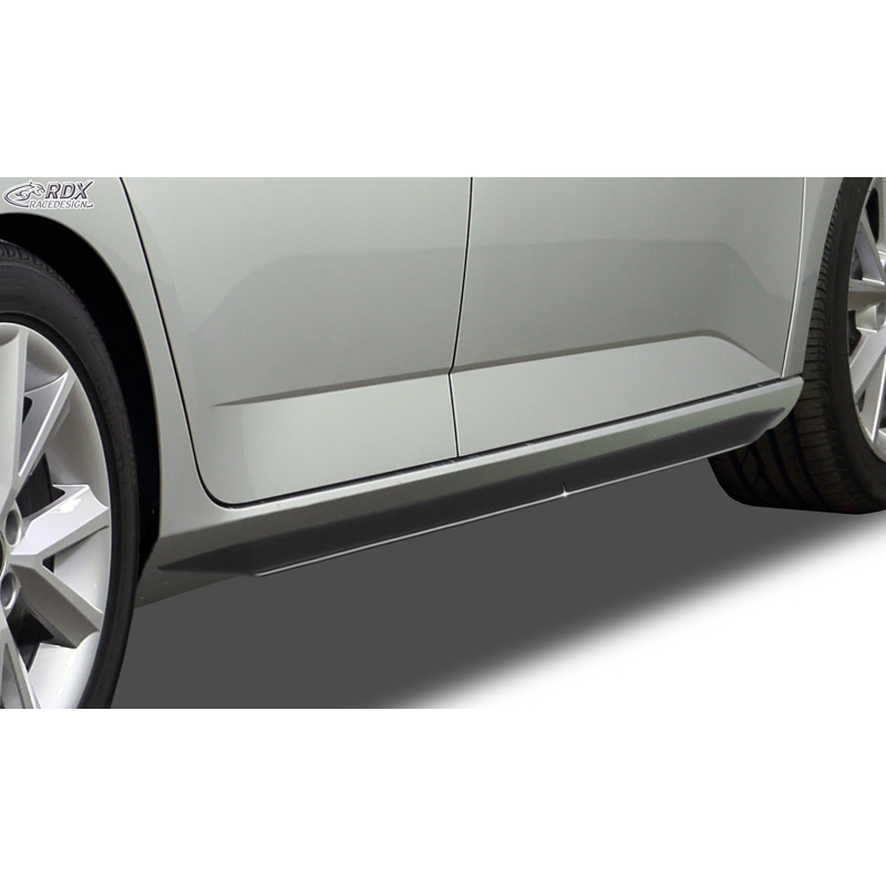 Sideskirts 'Slim'  Opel Omega B (ABS zwart glanzend)