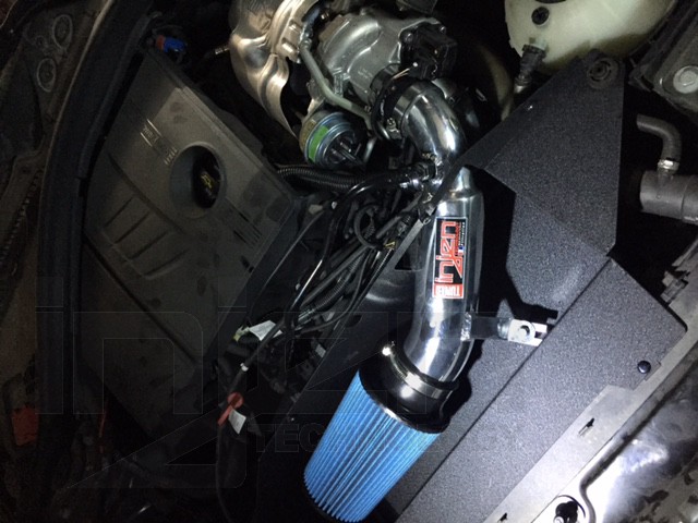 Injen BMW 114i (116,118,120i ) 1.6L Turbo ( N13 ) F20,21, Short ram intake system Zwart