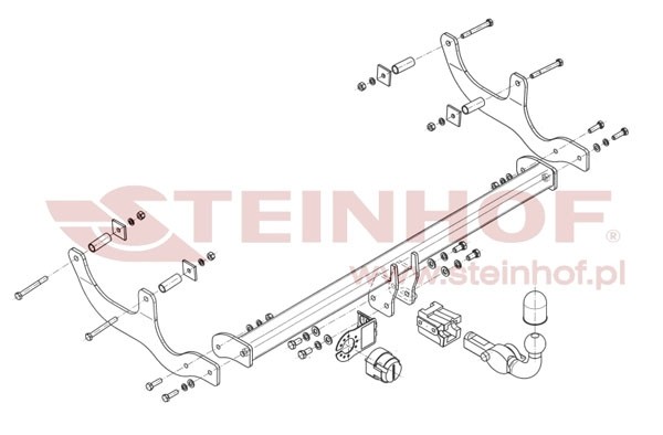 Trekhaak Dacia Stepway 5D 2008-2012