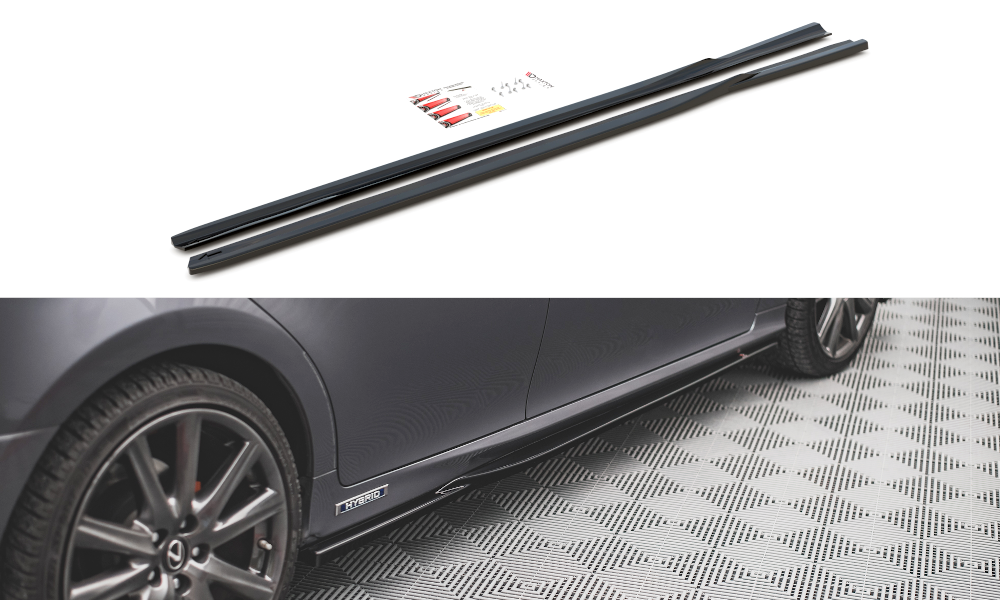 Side Skirts Diffusers Lexus GS F Sport MK4 (L10)