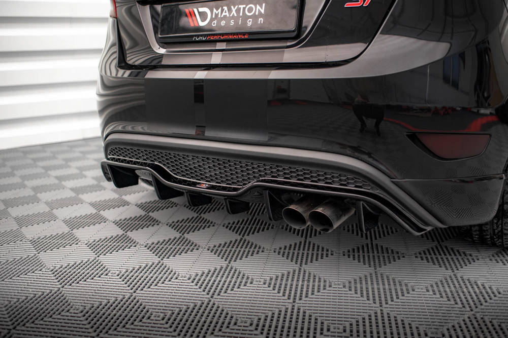 Diffuser Ford Fiesta ST Mk7 FL 5 Deurs Glanzend Zwart