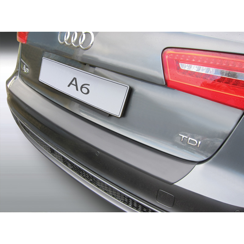 ABS Achterbumper beschermlijst  Audi A6 Avant/Allroad 9/2011-8/2014 (excl. S6/RS6) Zwart