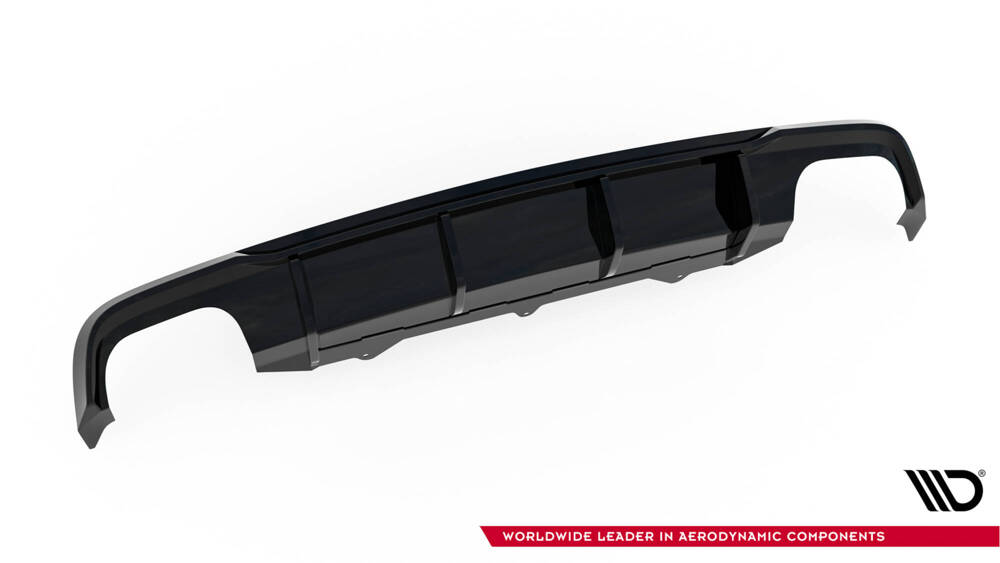 Achterdiffuser V.2 A6 S-line / A6 C7 FL