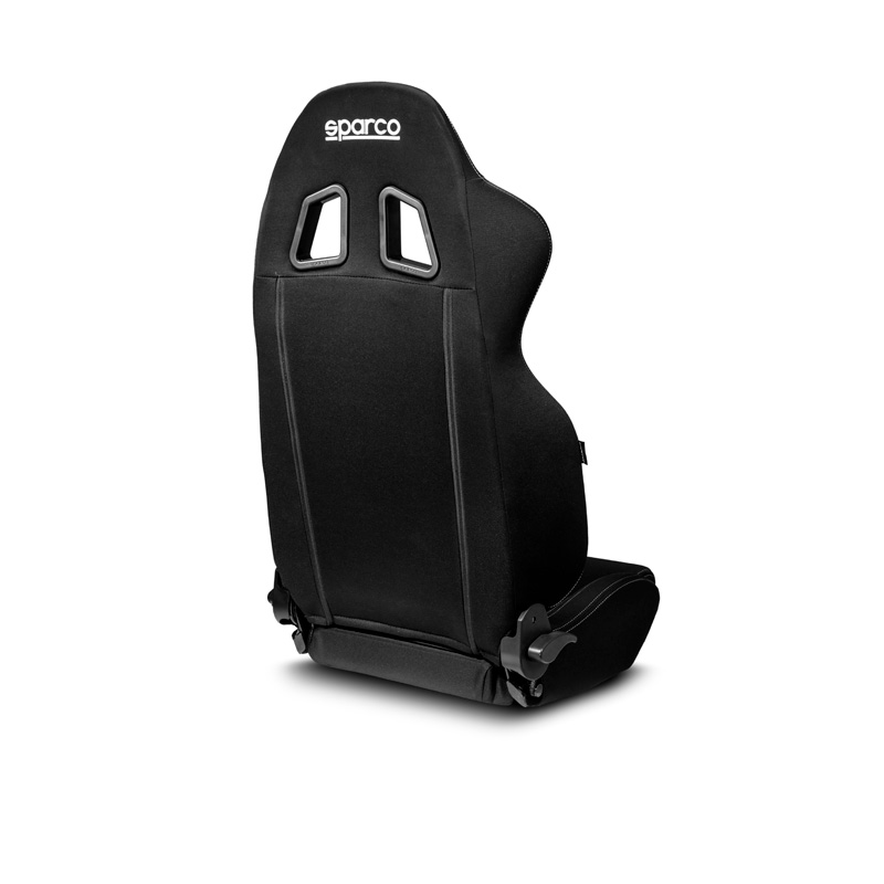 Sparco Sportstoel R100 MY22 - Zwart - Verstelbaar
