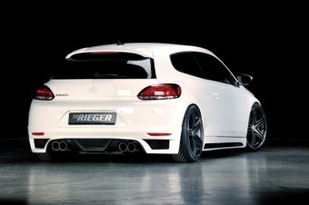 Achterbumperaanzet VW Scirocco III Rieger Tuning Duplex