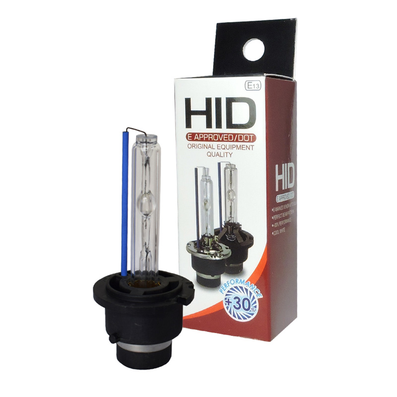HID-Xenon lamp D4S 5000K + E-Keur, 1 stuk