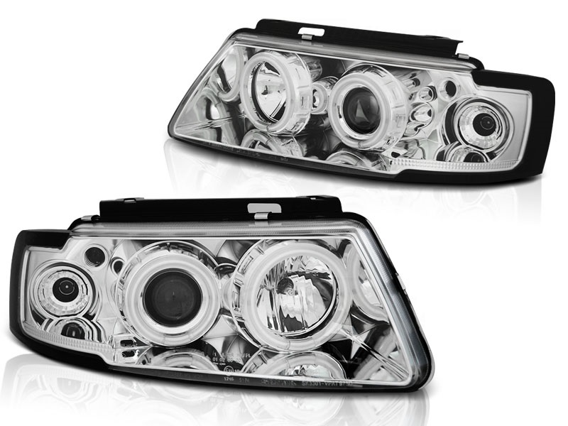 Faros VW Passat 3B Angel Eyes Ice CCFL
