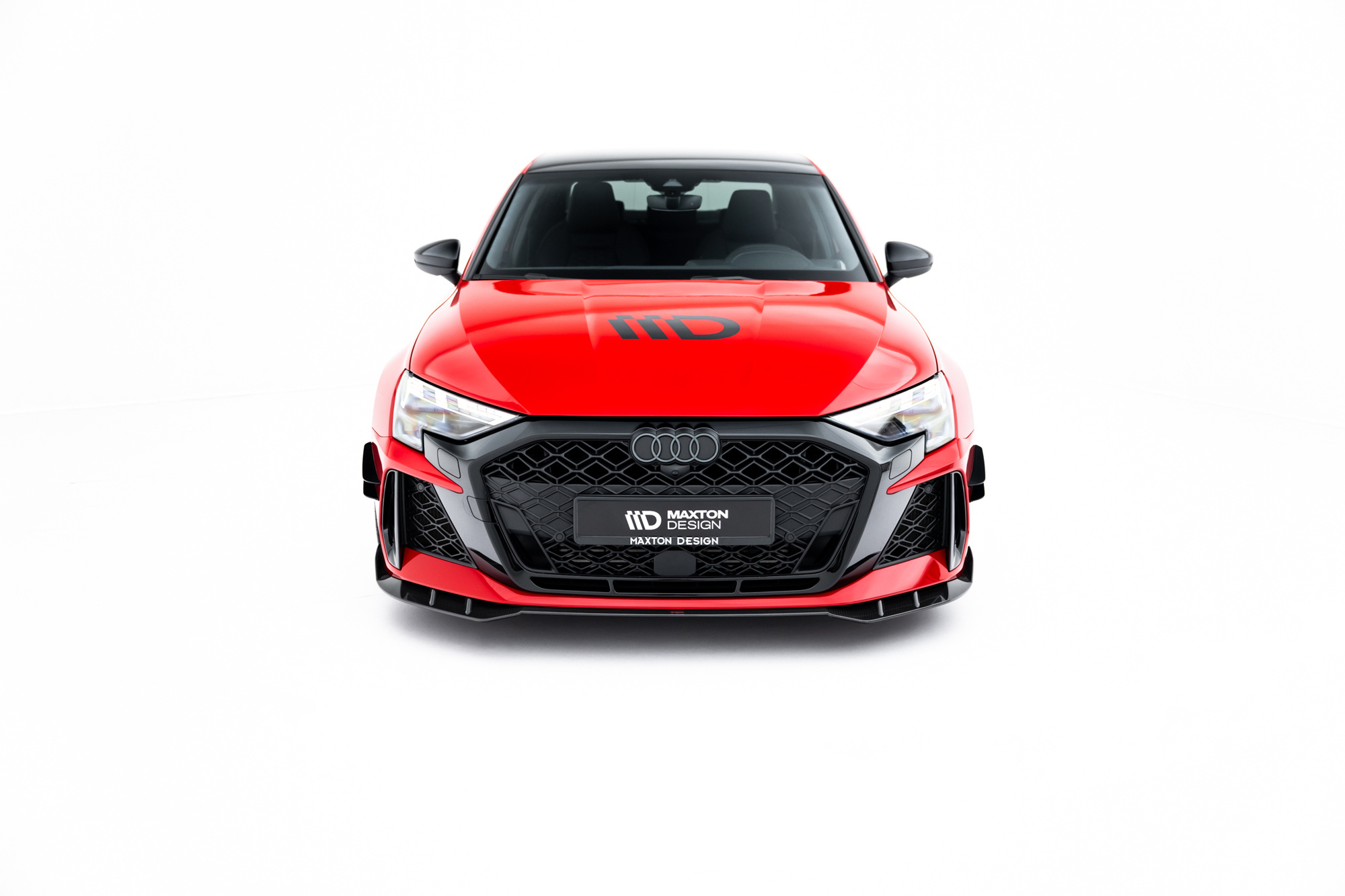 Prepreg Carbon Fiber Voorspoiler – Audi RS3 Sedan 8Y Facelift Maxton Design