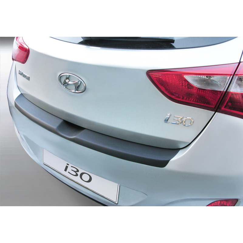 ABS Achterbumper beschermlijst  Hyundai i30 5 deurs 2012-2017 Zwart