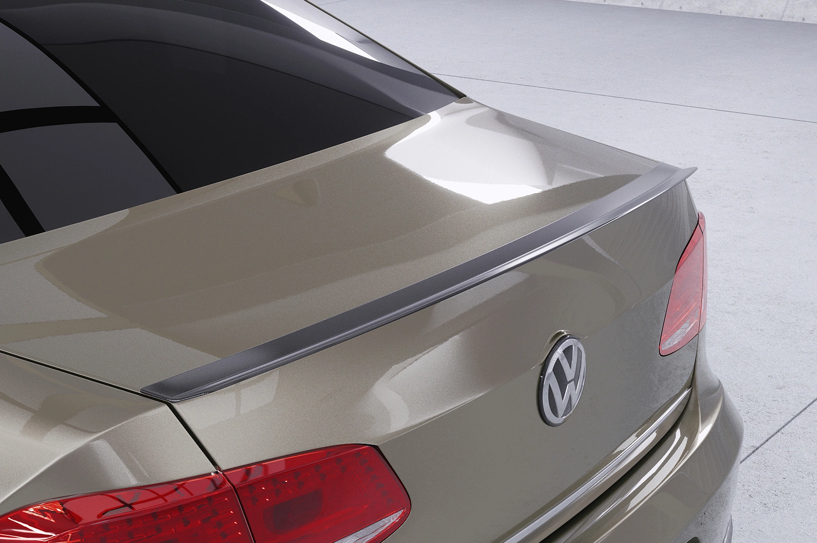 Achterspoiler voor VW Passat B7 Typ 3C Glans Zwart (2010–2014) – CSR Automotive