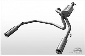 Toyota Land Cruiser Typ J12 - 5-drs Einddemper Uitgang rechts/li