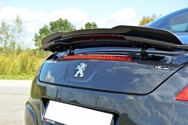 Spoiler uitbreiding Peugeot RCZ Maxton Design glans zwart