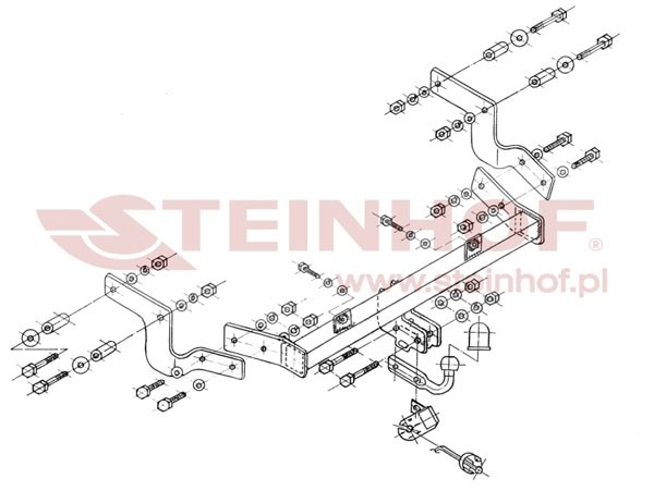 Trekhaak Citroen Berlingo I 01/2003-2010
