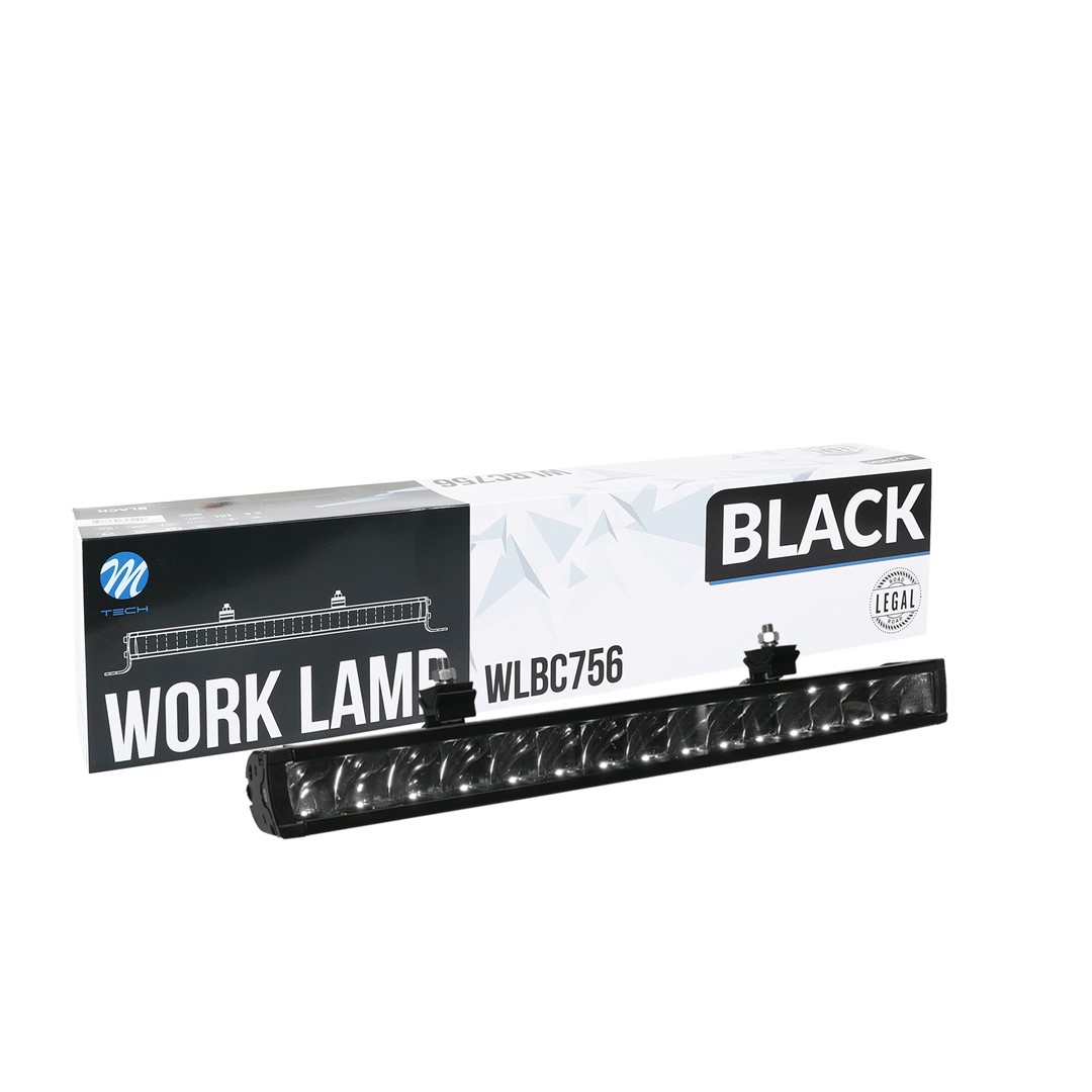 7" 80W 8 LED Spot Schijnwerper Zwart