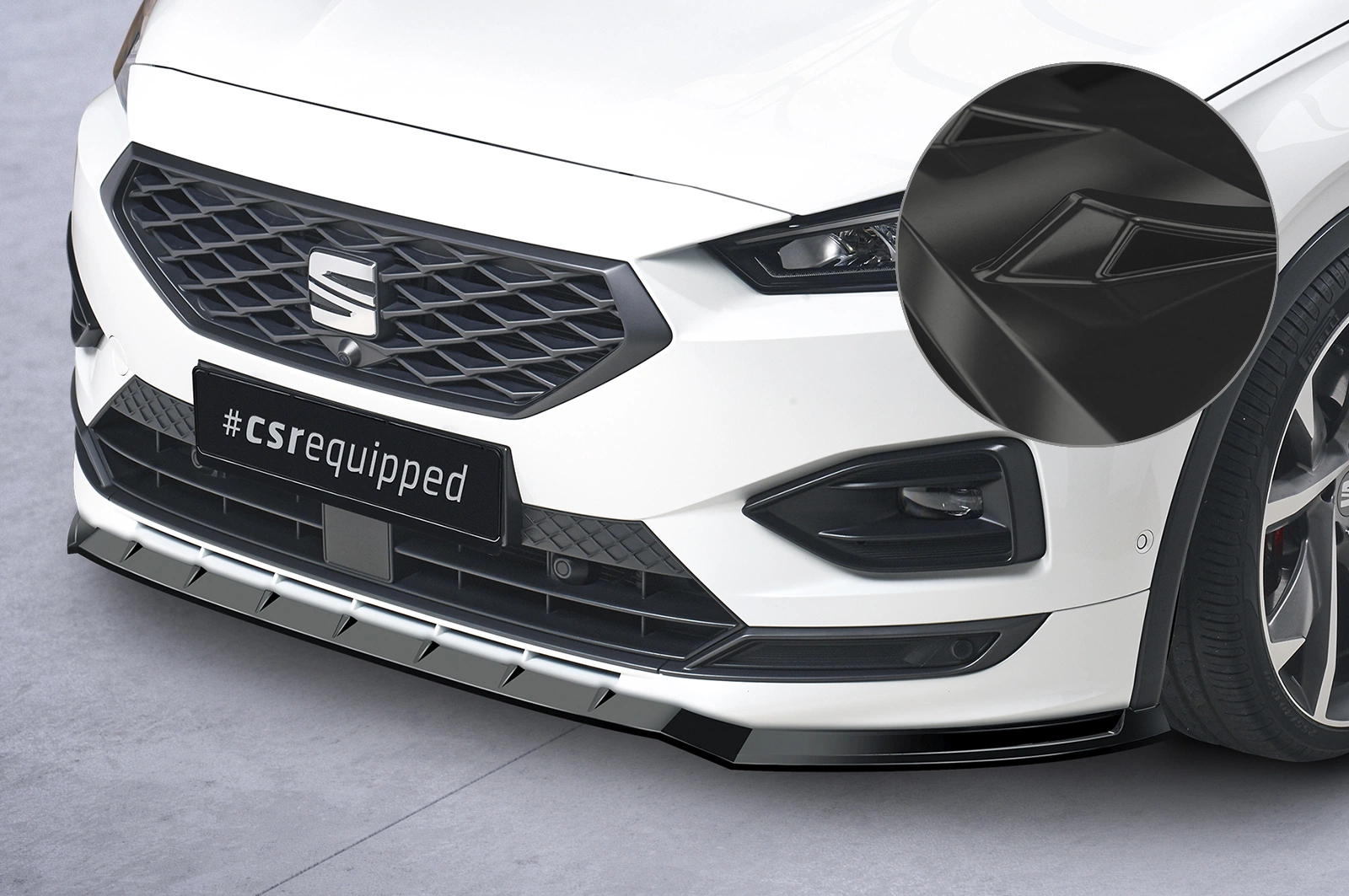Voorspoiler Seat Tarraco FR Glans Zwart (2018–)