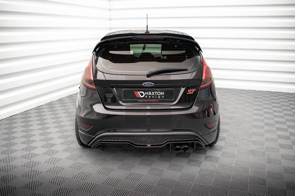 Diffuser Ford Fiesta ST Mk7 FL 5 Deurs Glanzend Zwart